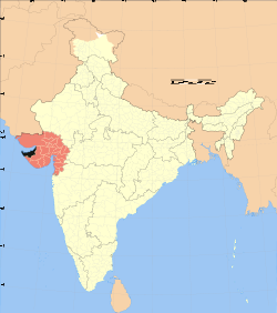 Джамнагар на карте