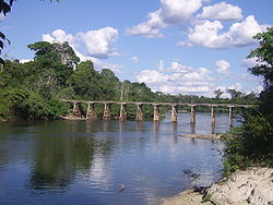 Мост через Жаманшин в Нову-Прогресу