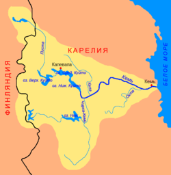 Бассейн реки Кемь