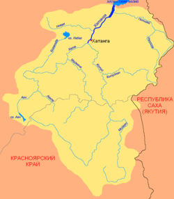 Бассейн реки Хатанга