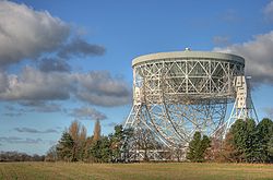 76-м радиотелескоп им. Лавелла в  обсерватории «Джодрелл Бэнк»