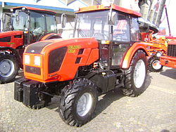 MTZ-921.3 Belarus Tractor at IndAgra Farm Romexpo 2010.JPG