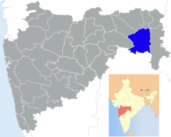 Чандрапур на карте