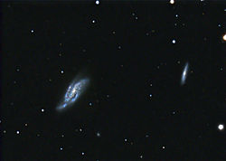NGC 4088 и NGC 4085