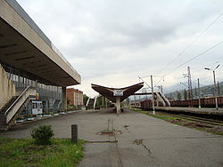 Railroad station in Vanadzor (Lori, Armenia).JPG