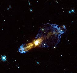OH231.8+4.2, Туманность Тухлое яйцо (Rotten Egg Nebula), Туманность Калебаса (Calabash Nebula)