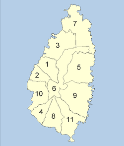 Sainte-Lucie - districts numérotés.png