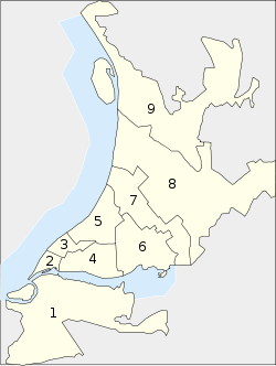 Районы Самары