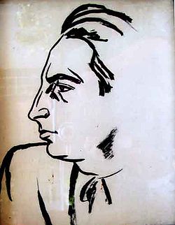 Stefan Dimitrescu - Portretul lui George Calinescu.jpg