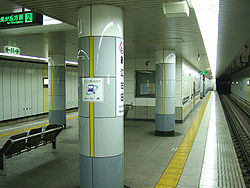 Toei-E34-Shin-egota-station-platform.jpg