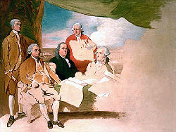 в каком году был подписан мирный договор между англией и сша. 250px Treaty of Paris by Benjamin West 1783. в каком году был подписан мирный договор между англией и сша фото. в каком году был подписан мирный договор между англией и сша-250px Treaty of Paris by Benjamin West 1783. картинка в каком году был подписан мирный договор между англией и сша. картинка 250px Treaty of Paris by Benjamin West 1783. Версальский мирный договор (1783) — У этого термина существуют и другие значения, см. Версальский договор (значения). «Парижский мир»,групповой портрет работы Бенджамина Уэста (1738 1820). На портрете, среди прочих, изображены Бенджамин Франклин и … Википедия