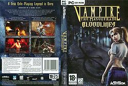 Обложка для Vampire: The Masquerade Bloodlines