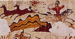Фрагмент настенной росписи гробницы