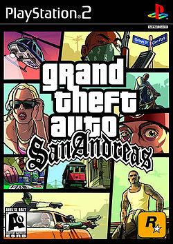 Обложка коробки Grand Theft Auto: San Andreas