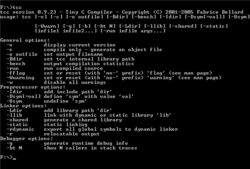 Tcc что это такое. 250px tiny c compiler 0.9.23 windows help en. Tcc что это такое фото. Tcc что это такое-250px tiny c compiler 0.9.23 windows help en. картинка Tcc что это такое. картинка 250px tiny c compiler 0.9.23 windows help en