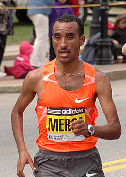 Дериба на Бостонском марафоне 2009 года