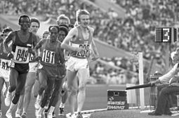 Мирус Ифтер в финальном забеге на 5000 м в программе Олимпийских игр 1980 г (№ 191)