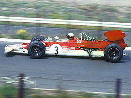Lotus 63 Марио Андретти на Гран-при Германии 1969 года.