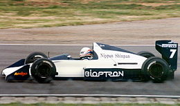 Brabham BT58 Мартина Брандла на Гран-при Великобритании 1989 года
