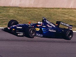 Ярно Трулли за рулём Prost AP02 на Гран-при Канады 1999 года