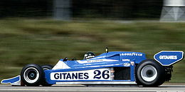Ligier JS9 Жака Лаффита 1978 года.