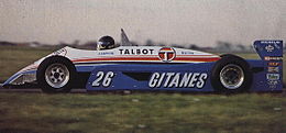 Жак Лаффит за рулём Ligier JS19 в 1982 году