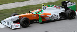 Force India VJM04 Пола ди Реста