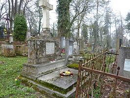 Могила Б.Колышко на Лычаковском кладбище во Львове