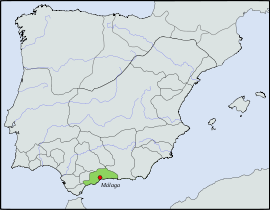 Location map Taifa of Málaga.svg