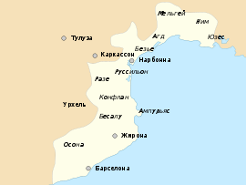 Map Lands of Bernard of Septimania.svg