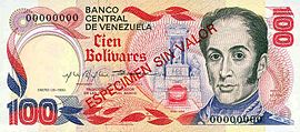 VenezuelaP59s-100Bolivares-1980-donatedrs f.jpg