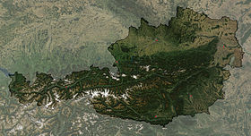 карта: География Австрии