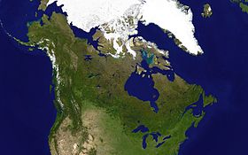карта: География Канады