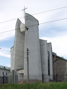 Католический собор в Иркутске