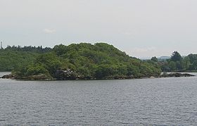 Вид на озеро Лох-Гилл и остров Иннисфри
