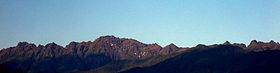 Панорама Лос-Фаральонес от Восточной Кордильера
