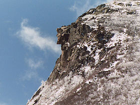 Старик-гора 26 апреля 2003 года, примерно 6 дней до обрушения