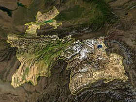 карта: География Таджикистана