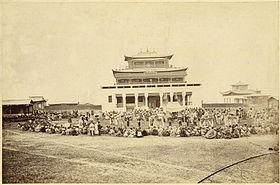 Церемония Цам в Гусиноозёрском дацане. 1890-е годы