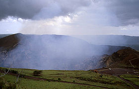 Кальдера вулкана Масая. 2002 г.