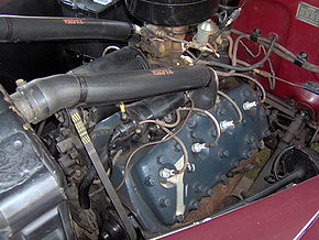 1942 Ford Super Deluxe engine.JPG