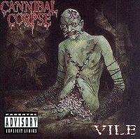 Обложка альбома «Vile» (Cannibal Corpse, 1996)