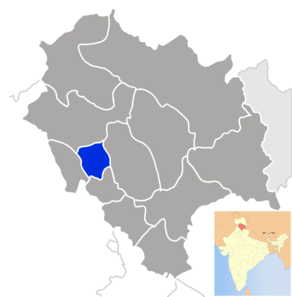 Хамирпур на карте