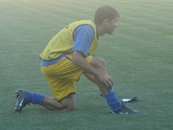 Тимофей Калачёв на тренировке «Ростова» (26 июля 2007)