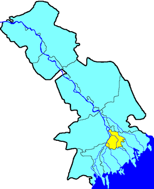 Приволжский муниципальный район на карте