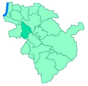 Долинненский сельский совет на карте