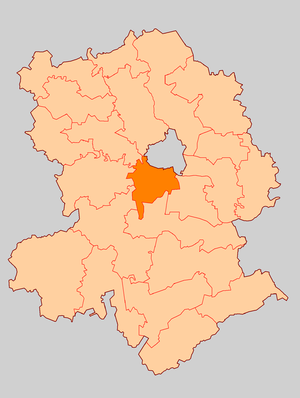 Борисцевское сельское поселение на карте
