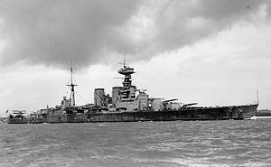 HMS Hood в 1932 году