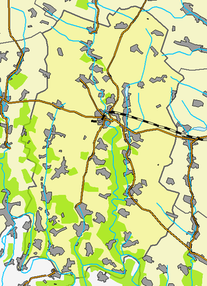 Бучачский район, карта