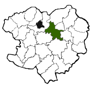 Чугуевский район на карте